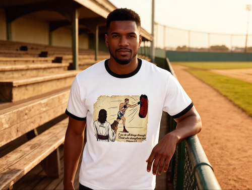 Cross Trained ringer t-shirt