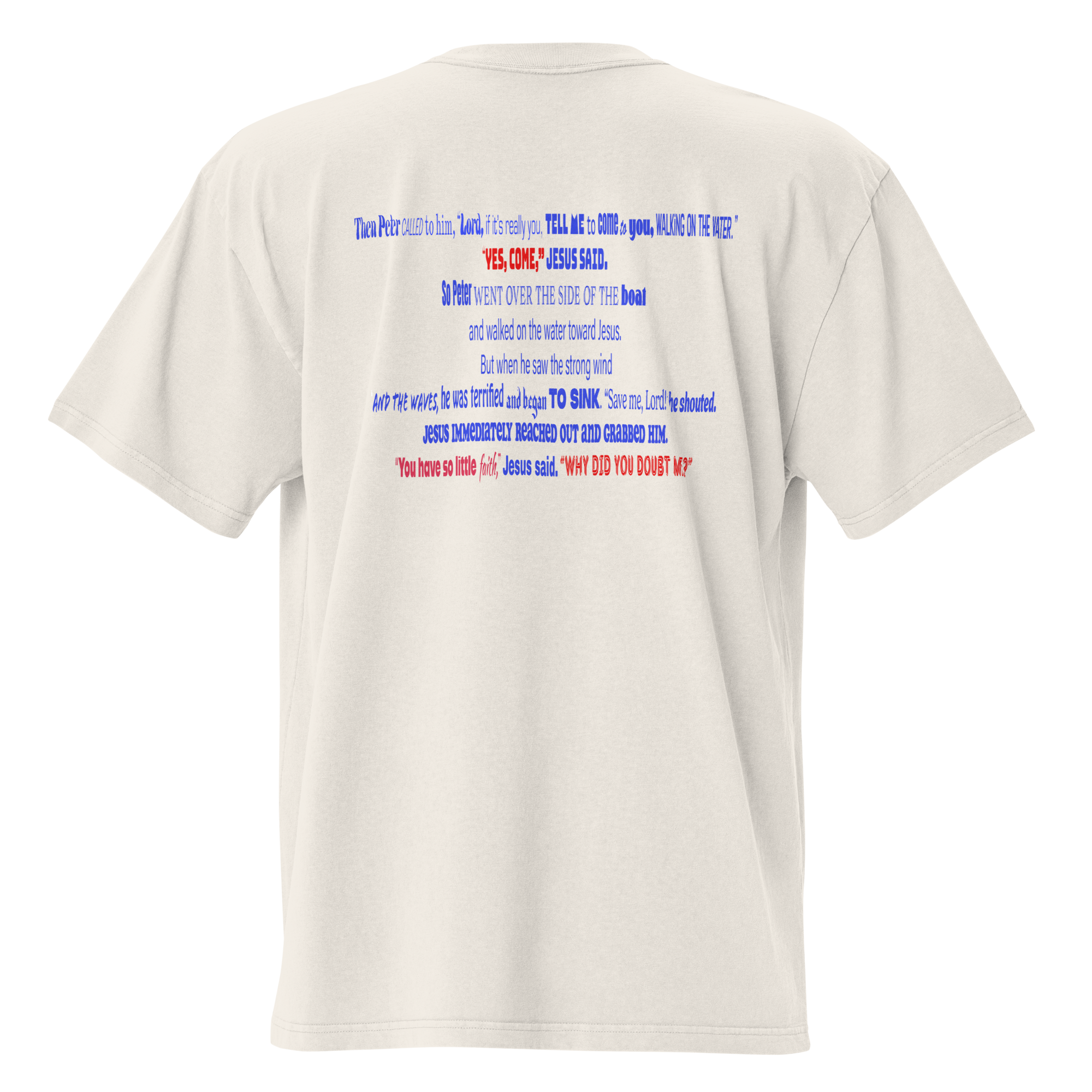 WDYD Oversized Faded Tshirt