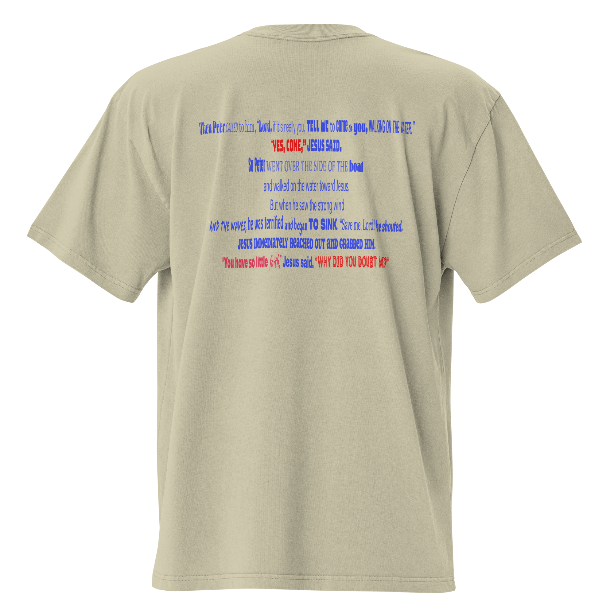 WDYD Oversized Faded Tshirt