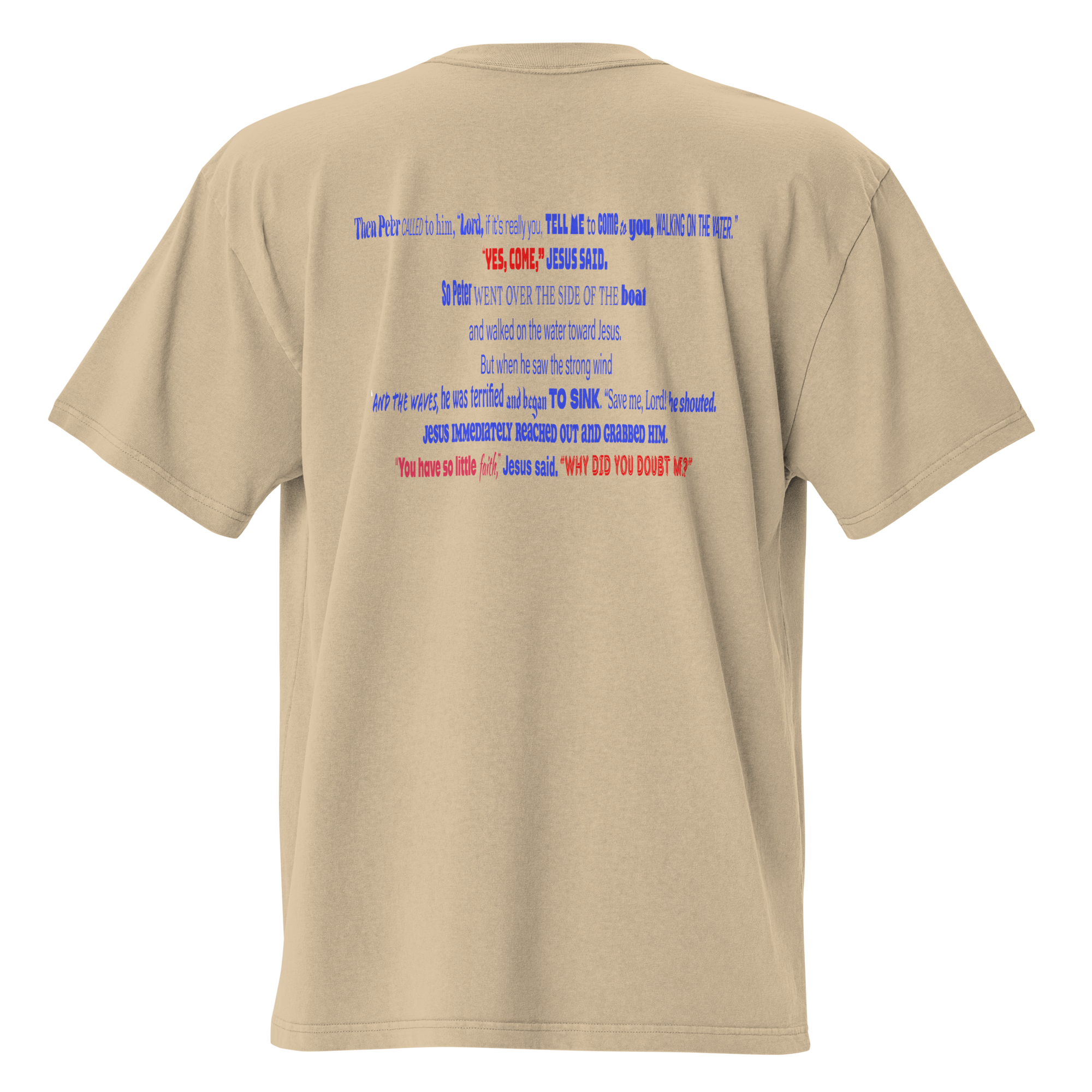 WDYD Oversized Faded Tshirt