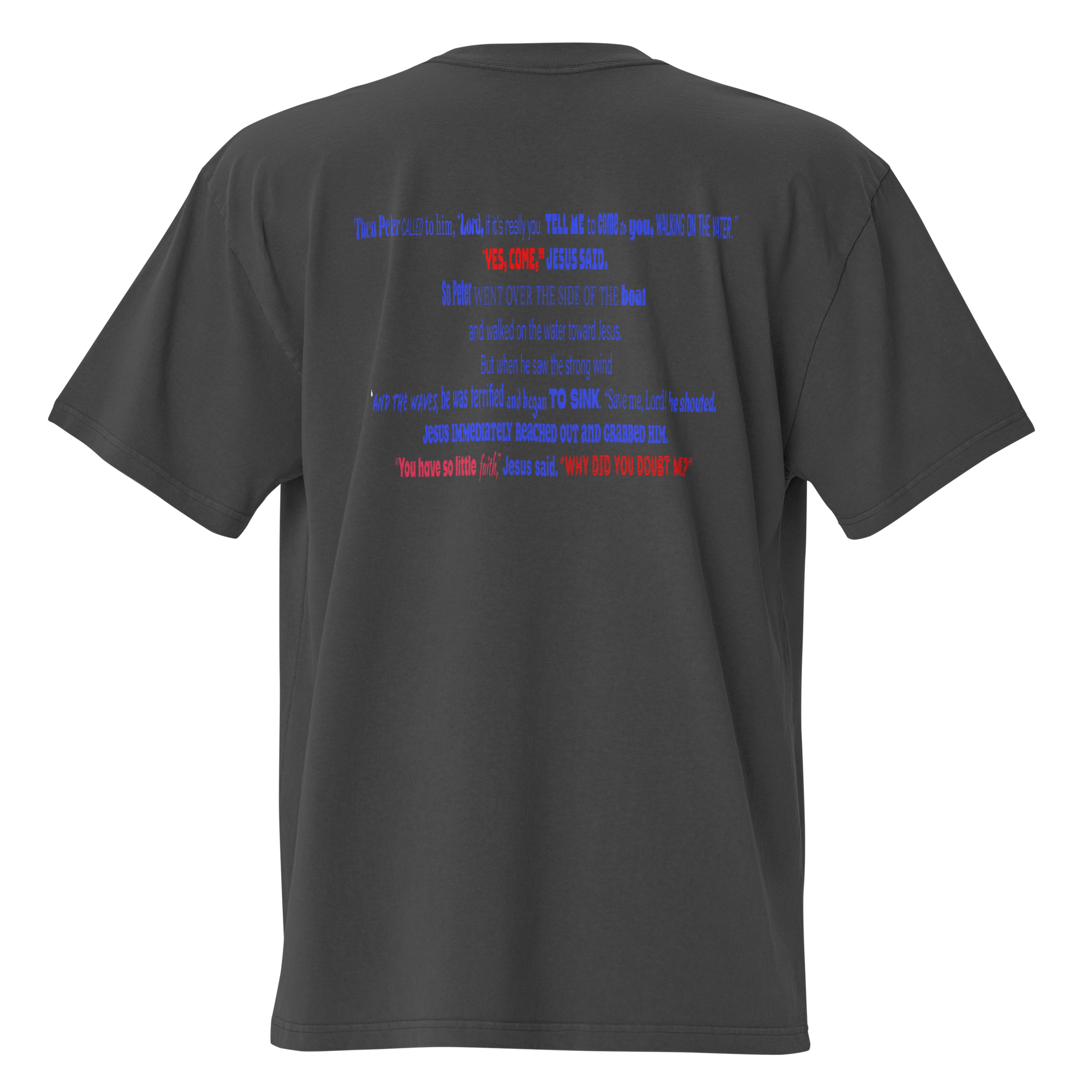 WDYD Oversized Faded Tshirt