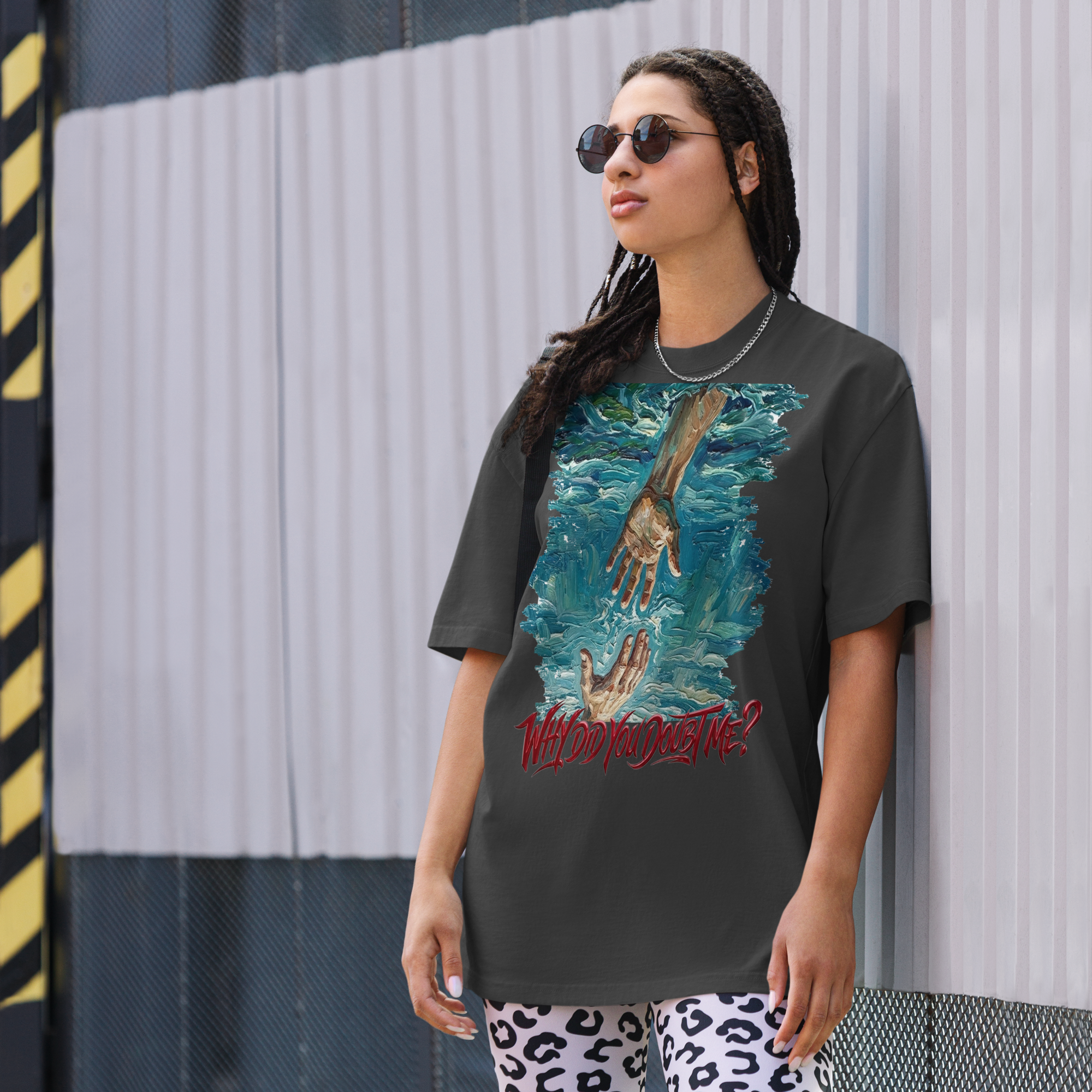WDYD Oversized Faded Tshirt