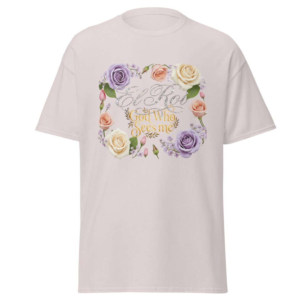 Women's "God Who Sees me" classic tee