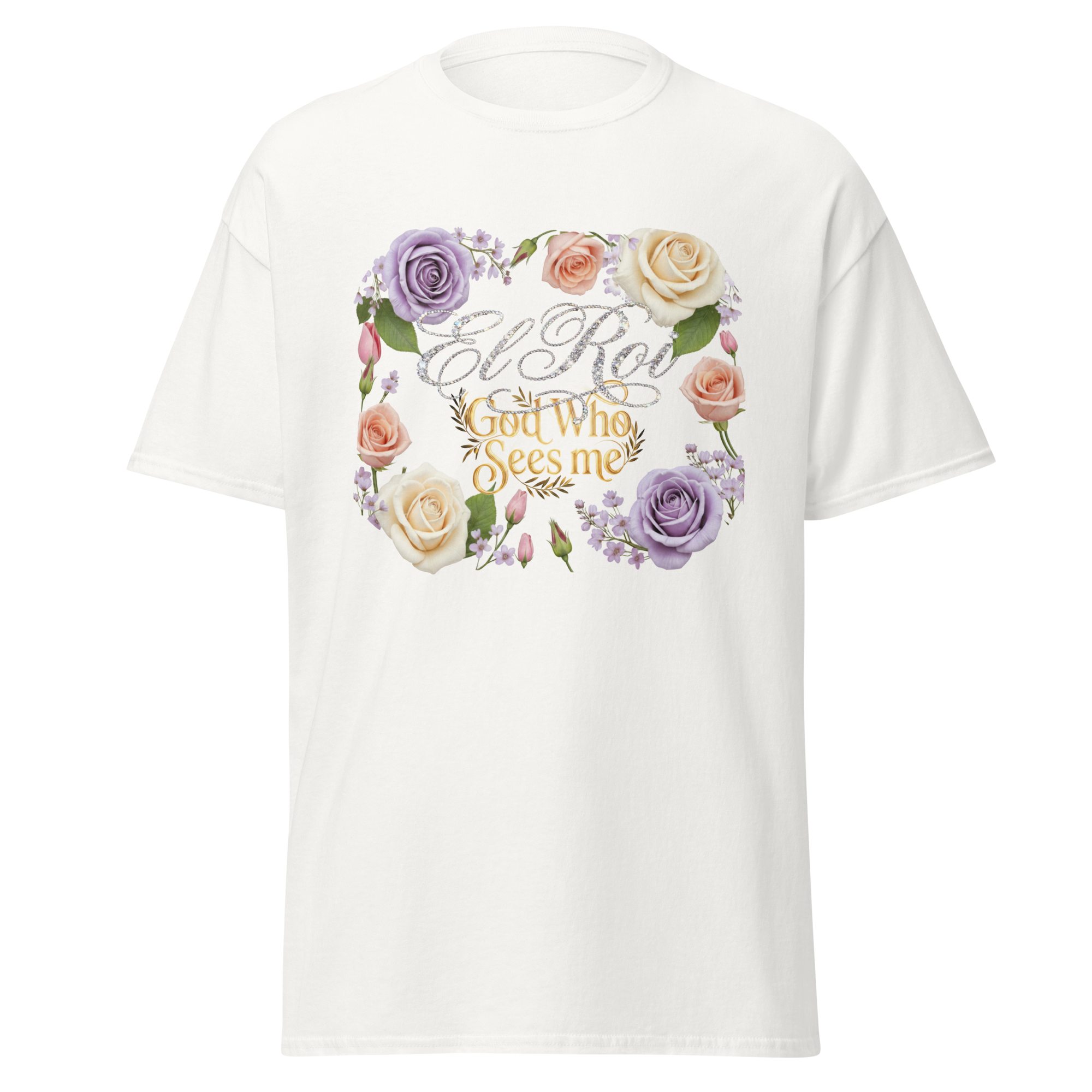 Women's "God Who Sees me" classic tee