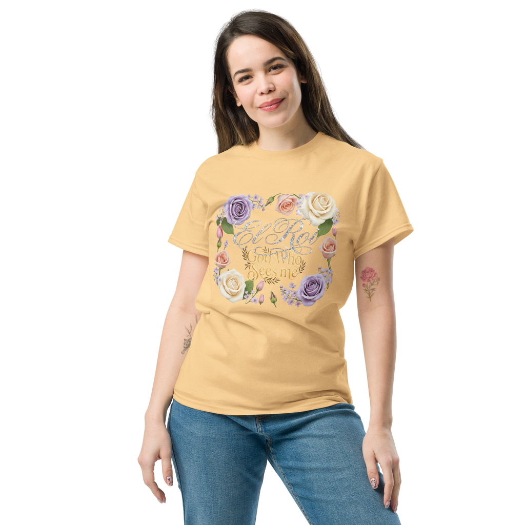 Women's "God Who Sees me" classic tee